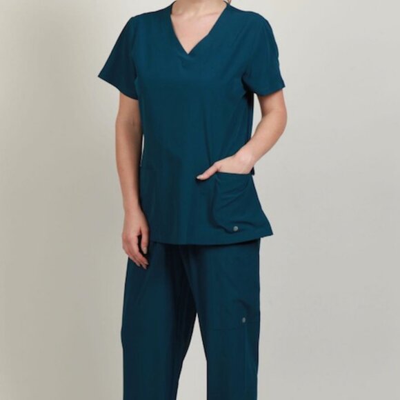 NWT blue scrub set size/S - Picture 1 of 5